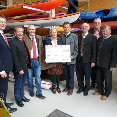 Einweihungsfeier neues Bootshaus